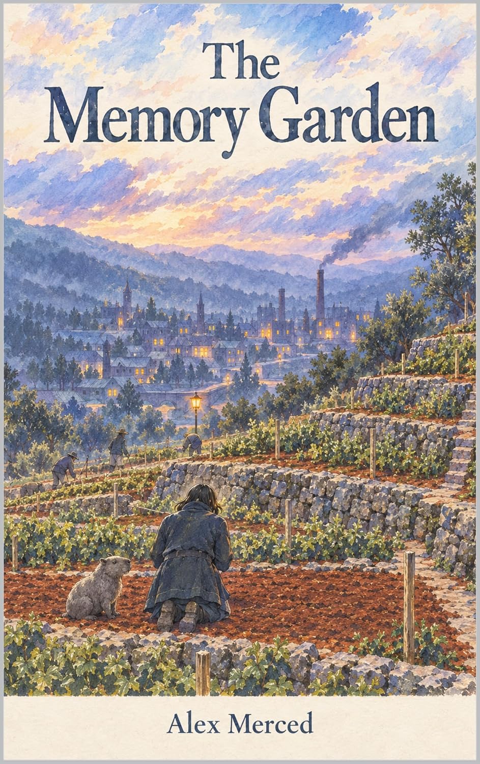 Cover of The Memory Garden by Alex Merced